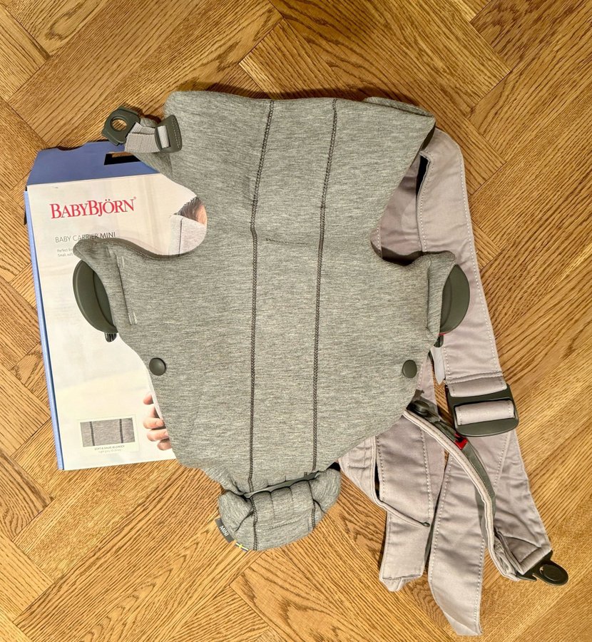 BabyBjörn Baby Carrier Mini - Ljusgrå