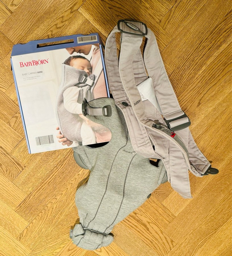 BabyBjörn Baby Carrier Mini - Ljusgrå