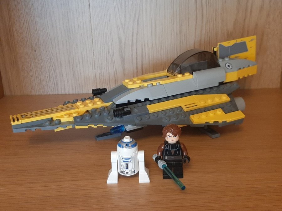 100% Komplett | LEGO Star Wars | Anakin's Jedi Starfighter 7669