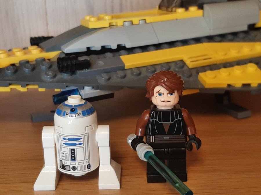 100% Komplett | LEGO Star Wars | Anakin's Jedi Starfighter 7669