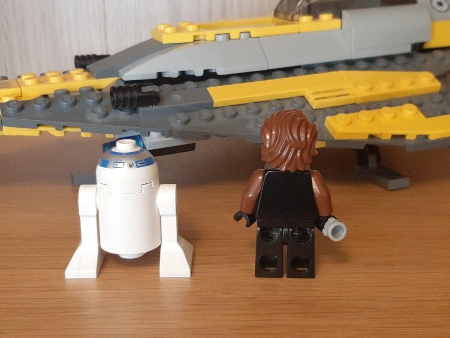 100% Komplett | LEGO Star Wars | Anakin's Jedi Starfighter 7669