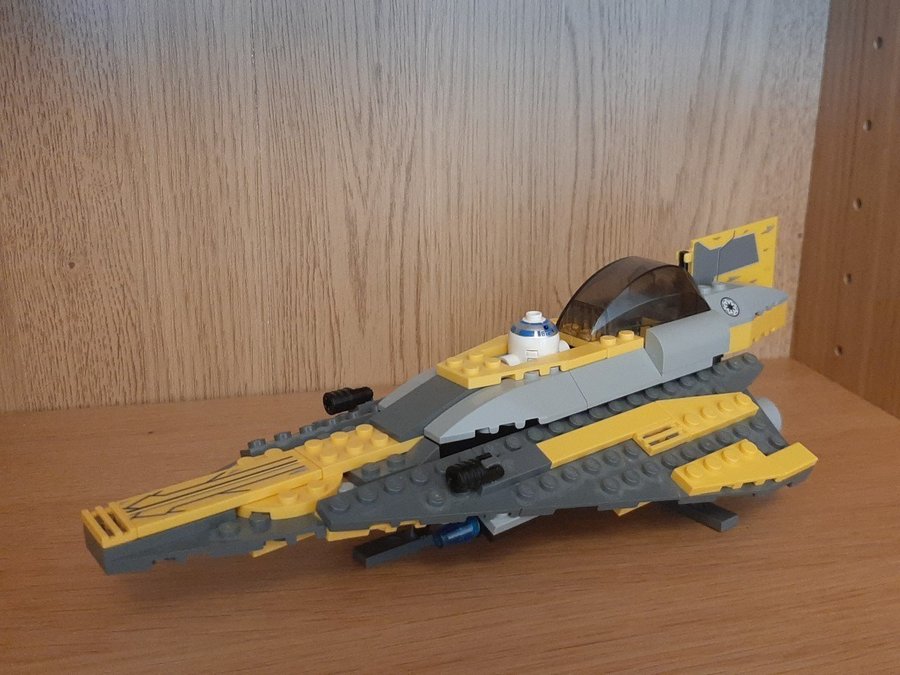 100% Komplett | LEGO Star Wars | Anakin's Jedi Starfighter 7669