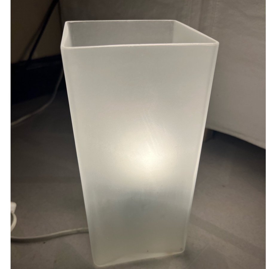 IKEA Grönö bordslampa Frostat Glas Lampa Fin