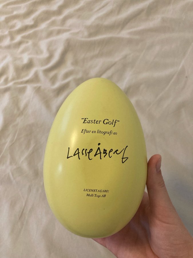 Påskägg Lasse Åberg "Easter Golf"