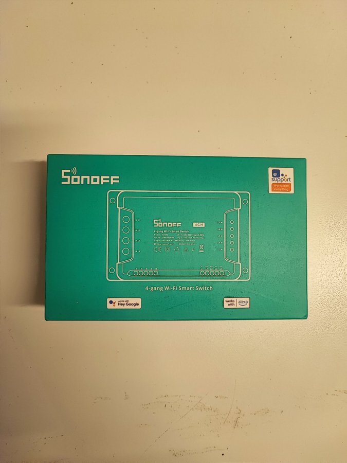 Sonoff wifi 4ch smart switch