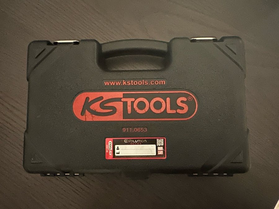 KS Tools 911.0653 1/4" inhylsnyckel sats, 53-delar,nytt