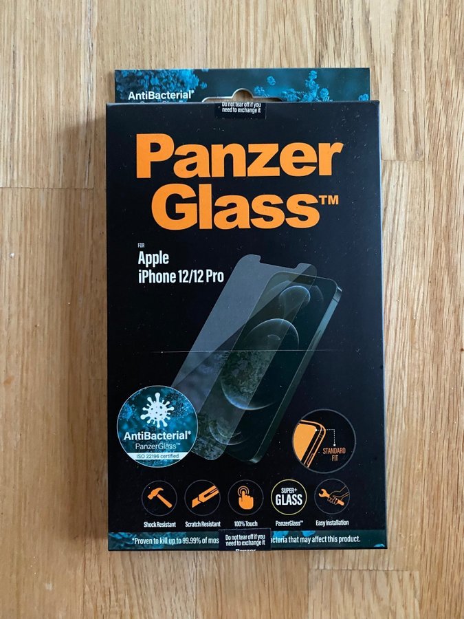 Panzer Glass for Apple iPhone 12/12 PRO. Skärmskydd