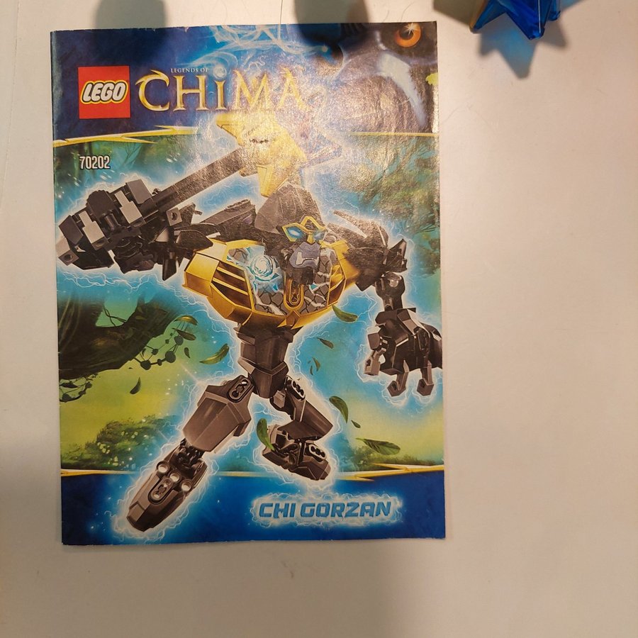 Lego Chima 70205 Chi Razzar  70202 Chi Gorzan