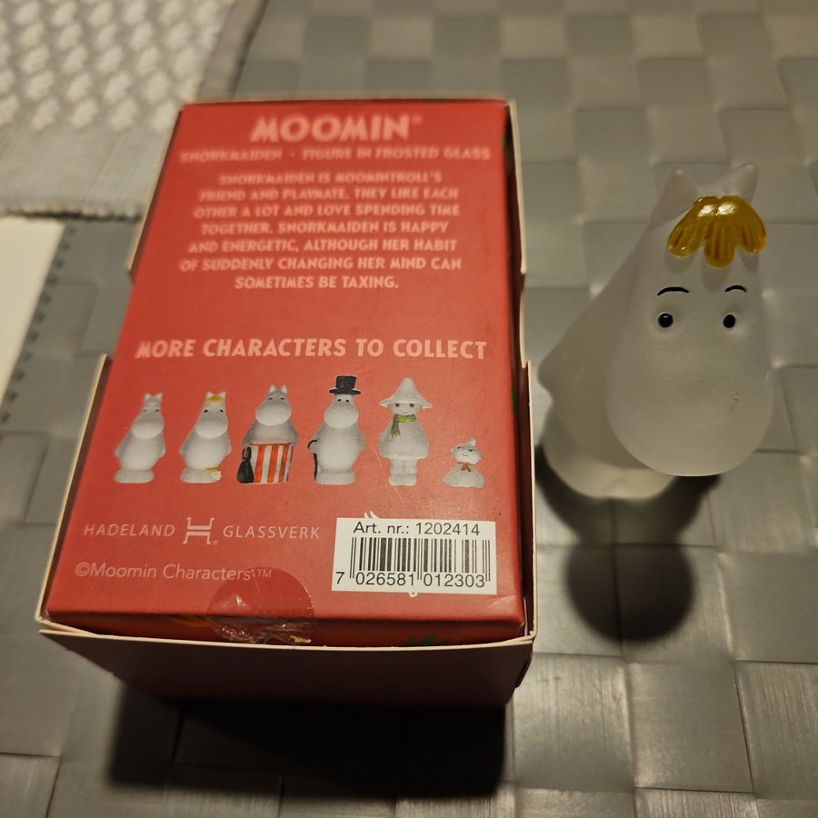 Mumin Snorkfröken i Frostglas moomin mumin