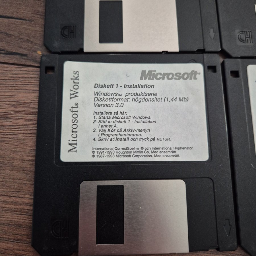 Microsoft Windows 3.0 diskett