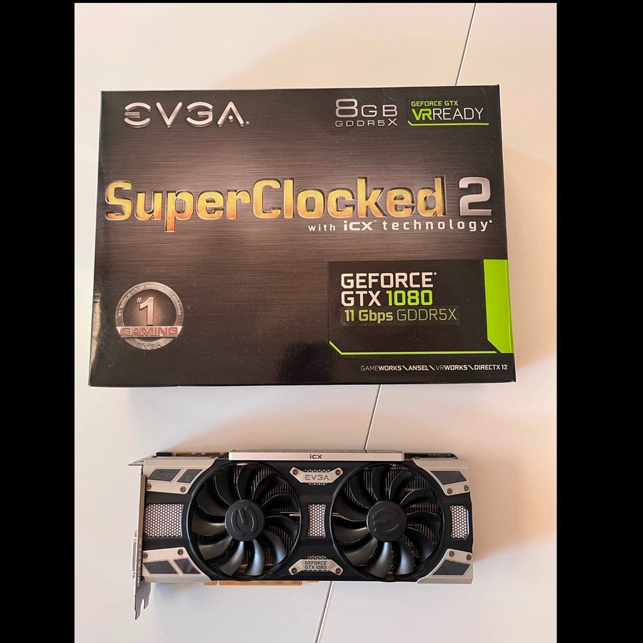 EVGA GeForce GTX 1080 SuperClocked 2