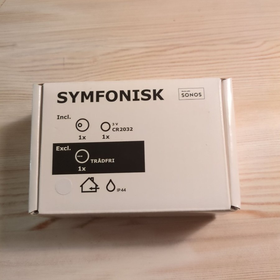 Trådfri. Symfonisk serie Sonos kompatibel