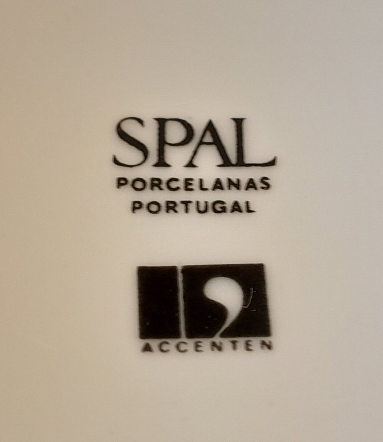 Vintage koppar ACCENTEN från SPAL PORCELANAS Portugal