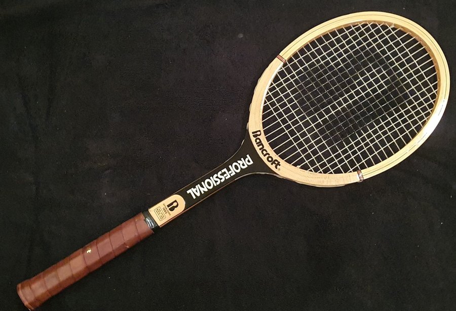 Ospelad Bancroft Professional, tennisracket, träracket