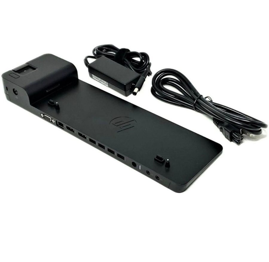 HP Ultraslim Docking Station + AC Adapter (Dock Dockstation Docka)