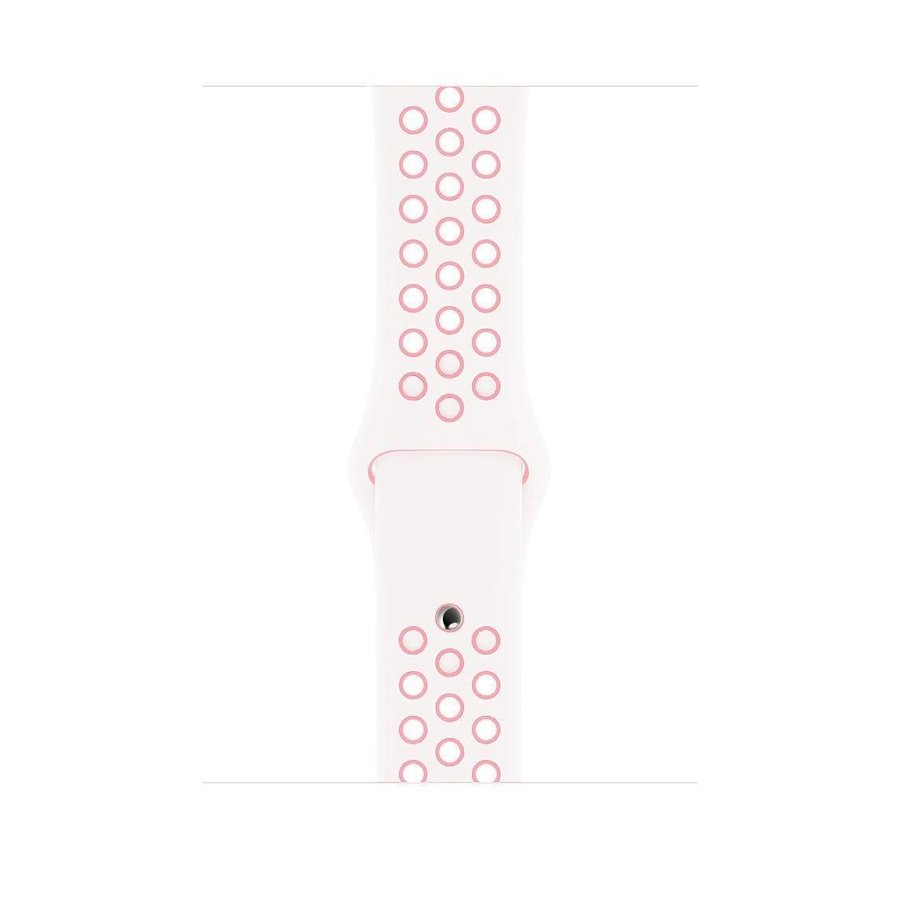 Sport Band 44/45/46/49mm (S/M) Apple Watch Armband - WHITE / PINK