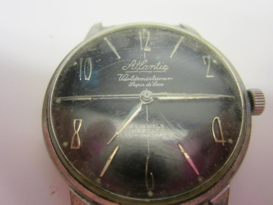 Vintage Atlantic Worldmaster Wristwatch