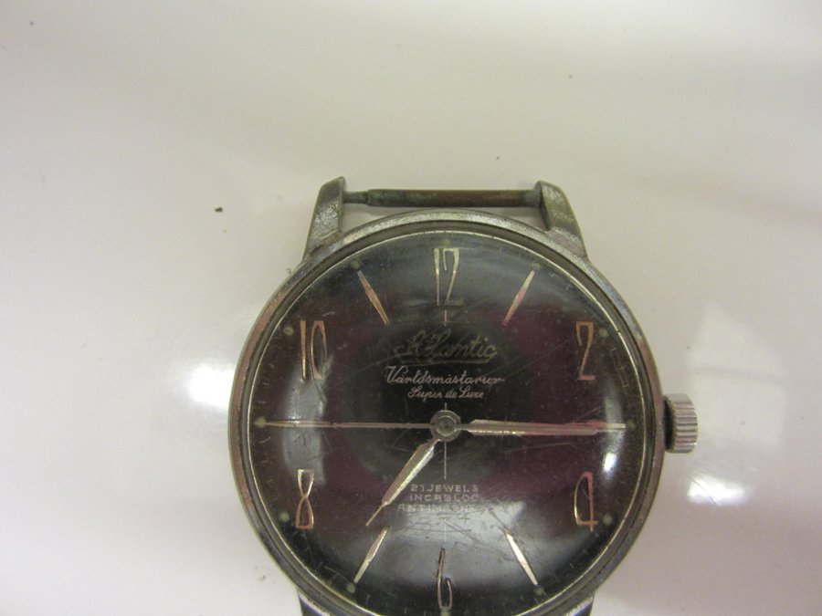 Vintage Atlantic Worldmaster Wristwatch