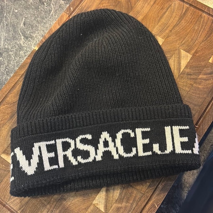 Versace Jeans Couture svart mössa