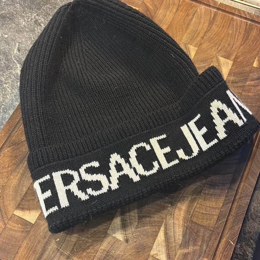 Versace Jeans Couture svart mössa