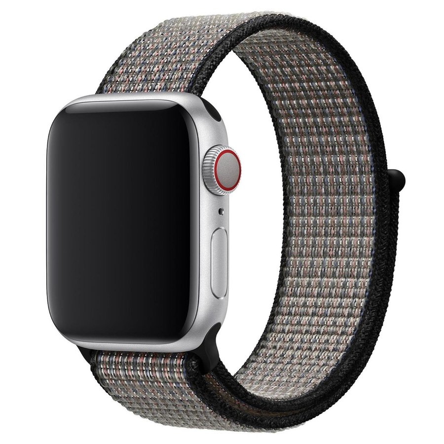 Sport Loop 38/40/41/42mm Apple Watch Armband - ROYAL PULSE / LAVA GLOW