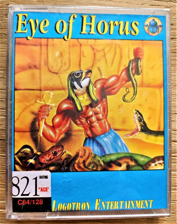 Commodore 64 C64 spil: EYE OF HORUS