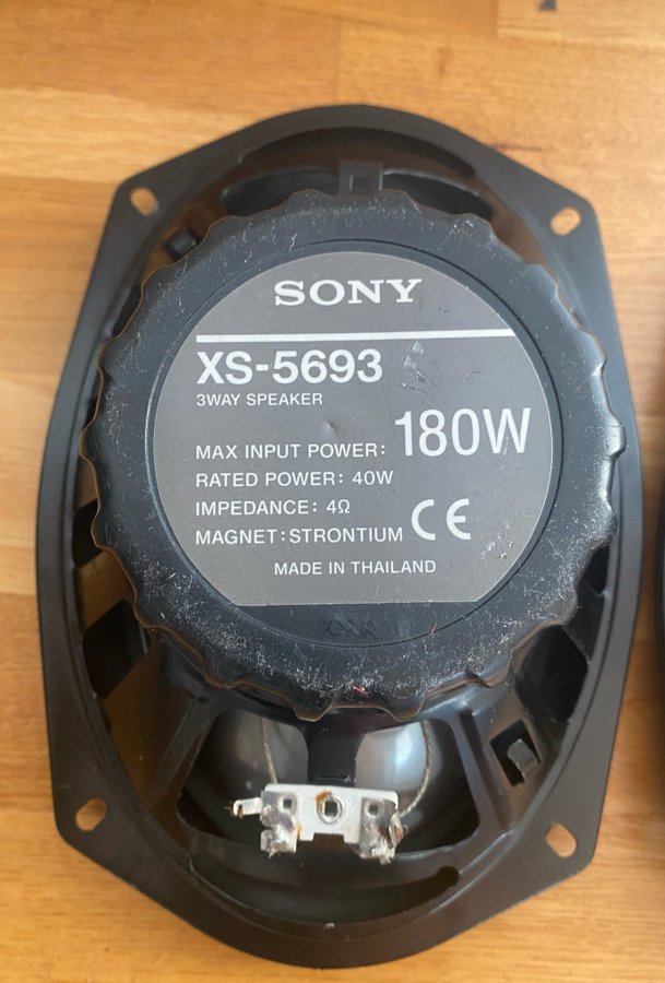 Sony XS-5693 3-vägs högtalare