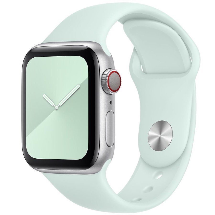 Silicone Band 38/40/41/42mm (M/L) Apple Watch Armband - SEAFOAM