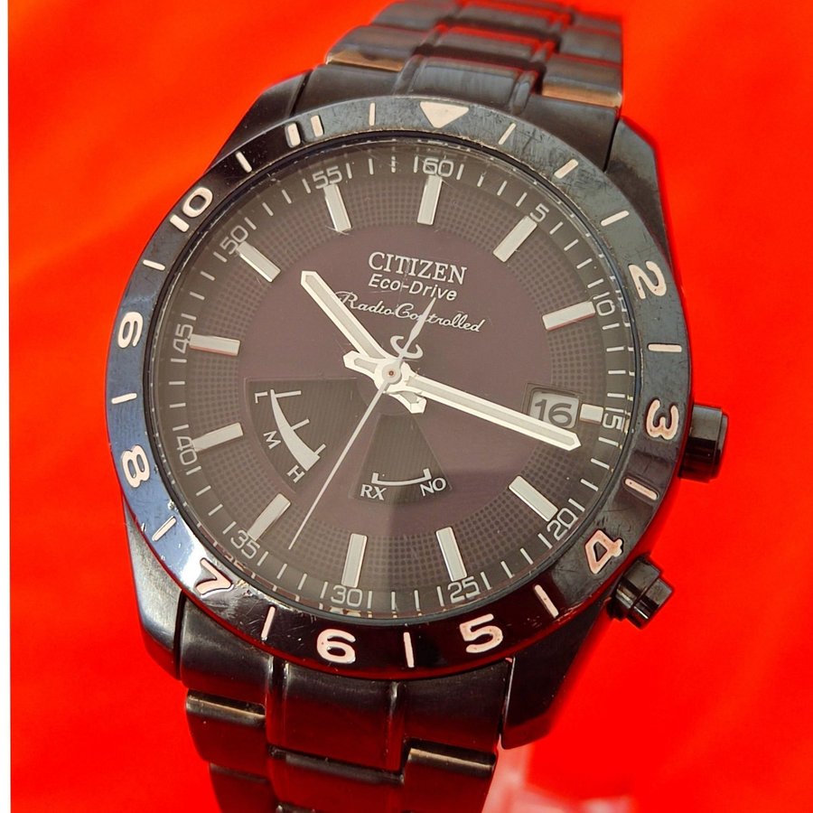 Citizen eco drive Black Edition radio control