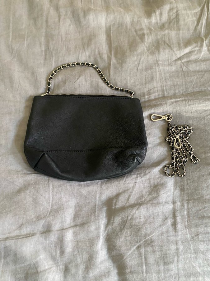 Zara läderväska clutch