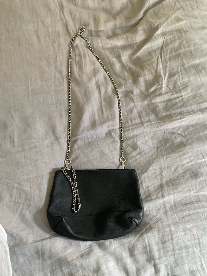 Zara läderväska clutch