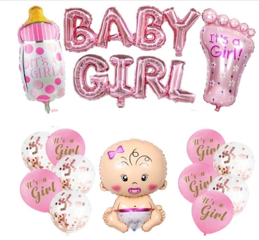 Baby Shower Kit - IT'S A GIRL