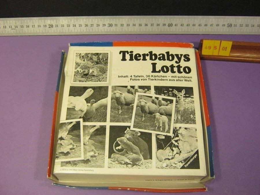 Tierbabys Lotto, Ravensburger 1977