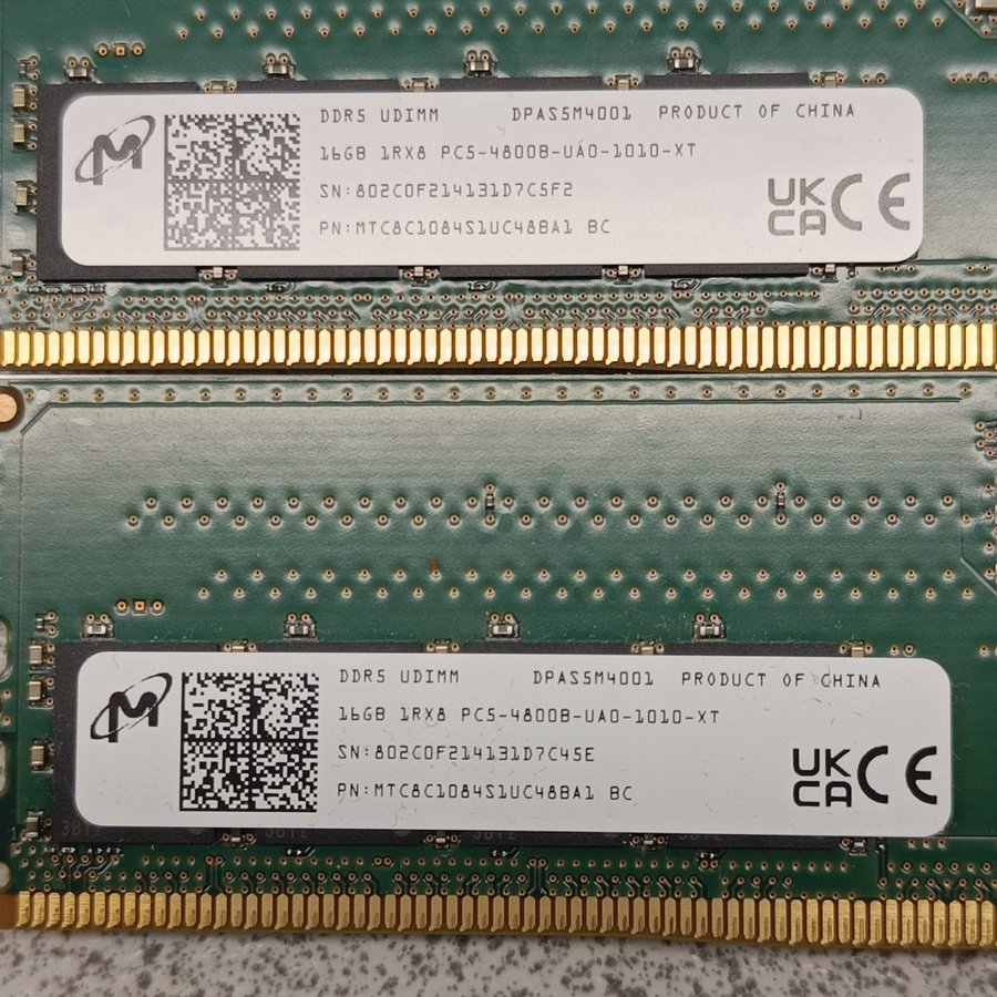 Asus OEM DDR5 4800Mhz 32GB RAM