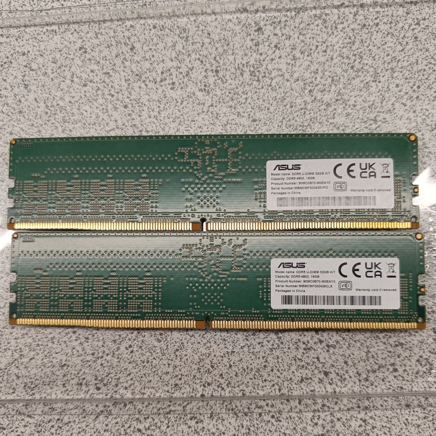 Asus OEM DDR5 4800Mhz 32GB RAM