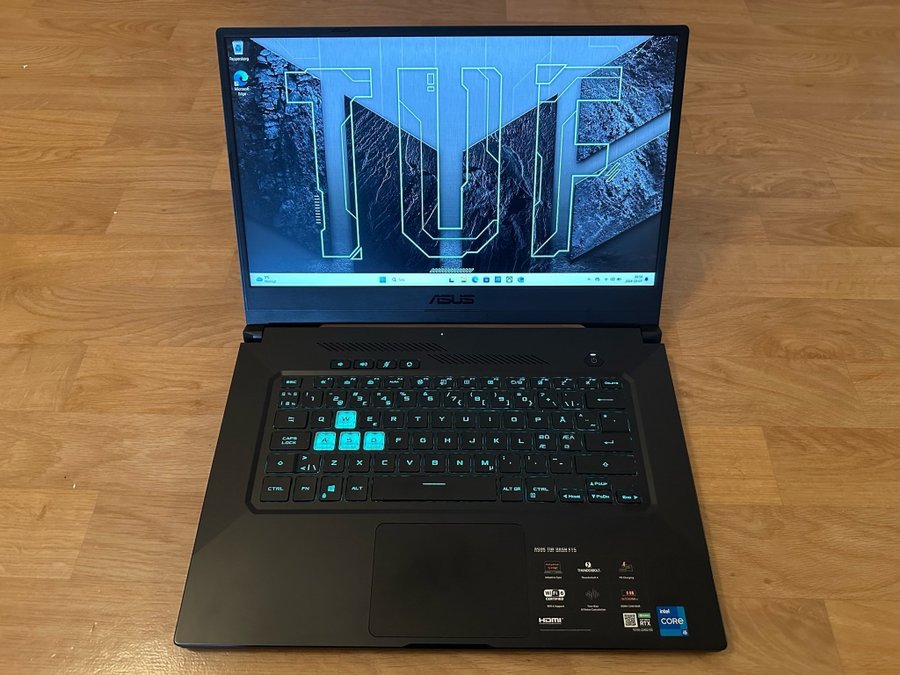 ASUS Gaming Laptop - i5-11300H, 16GB RAM, RTX 3060, 512GB SSD, Nyskick