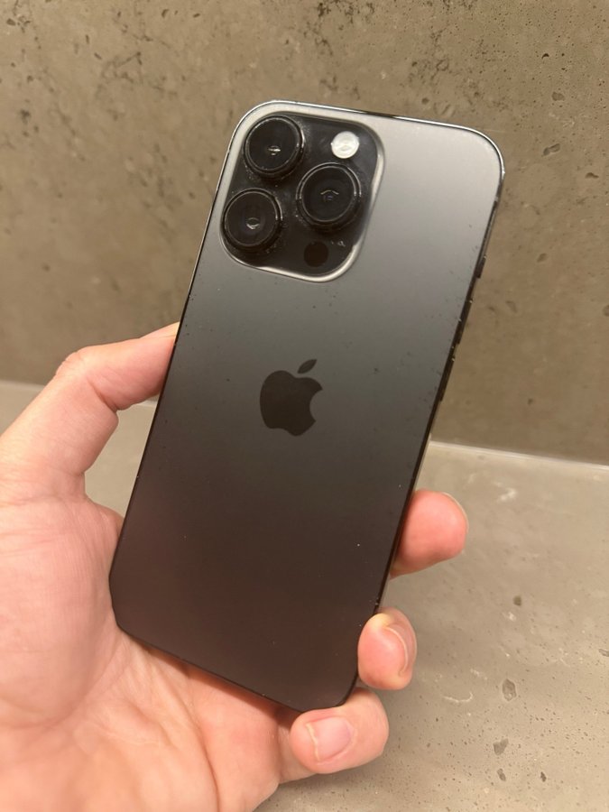 iPhone 14 Pro 256GB - Space Grey | Originalskal ingår!