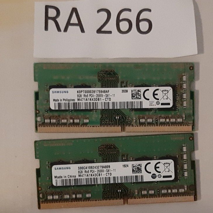 DDR4 16GB , märke : Samsung , 2666MHz , för laptop