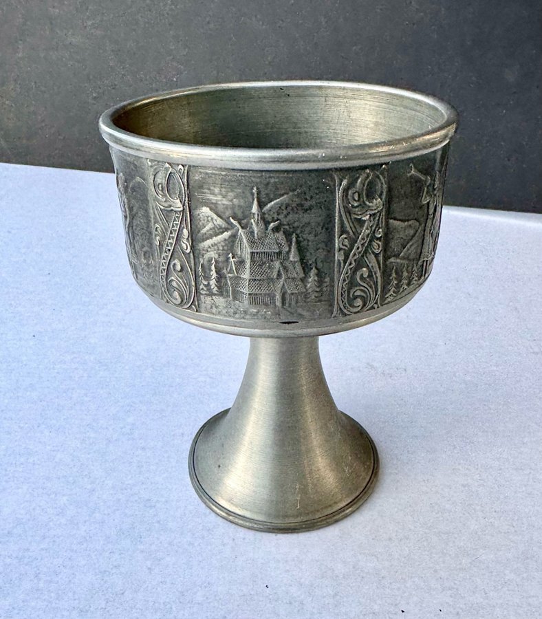 Tennskål av Kyrre Norsk Tinn Pewter