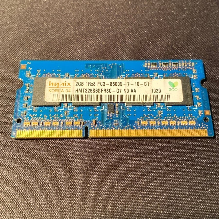 Hynix 2GB DDR3 PC8500 SODIMM