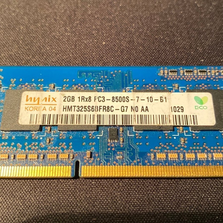 Hynix 2GB DDR3 PC8500 SODIMM