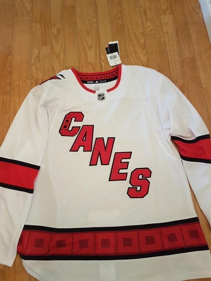 NHL Adidas Carolina Hurricanes Borta Matchtröja XL