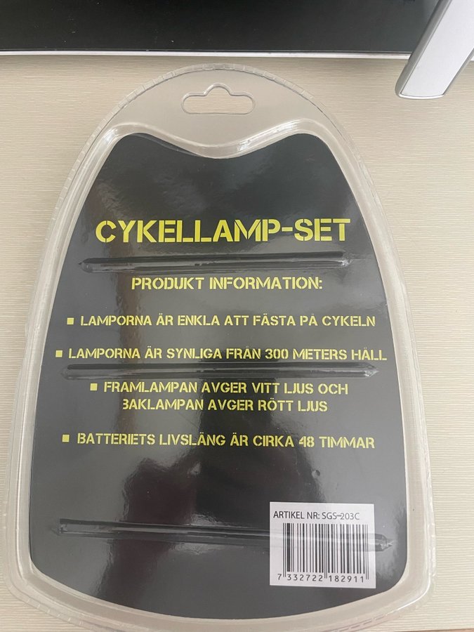 Cykellamp-Set