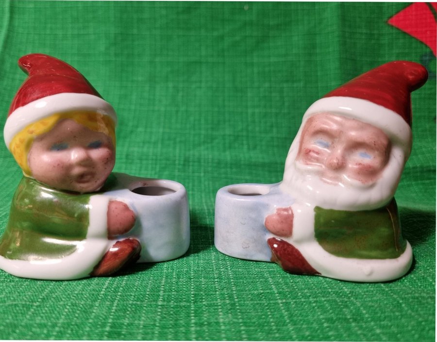 Jul julpynt advent tomte jultomte vintage antik ljus jul