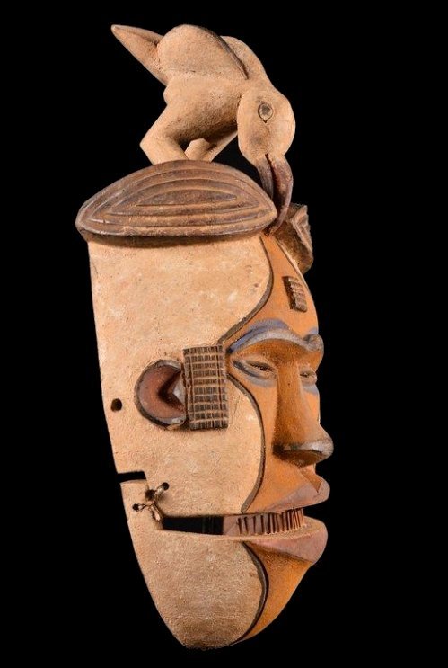 Afrikansk Ogoni-Nigeria mask