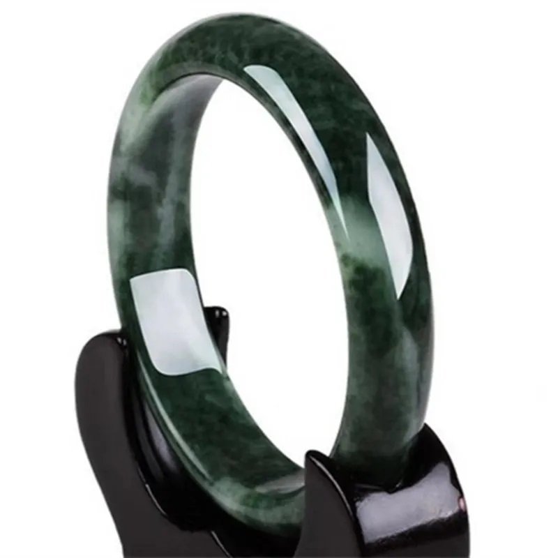 Women's natural jade bracelet bangle