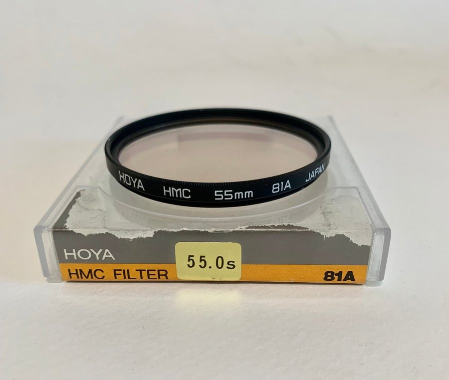 Hoya HMC 81A Filter 55mm