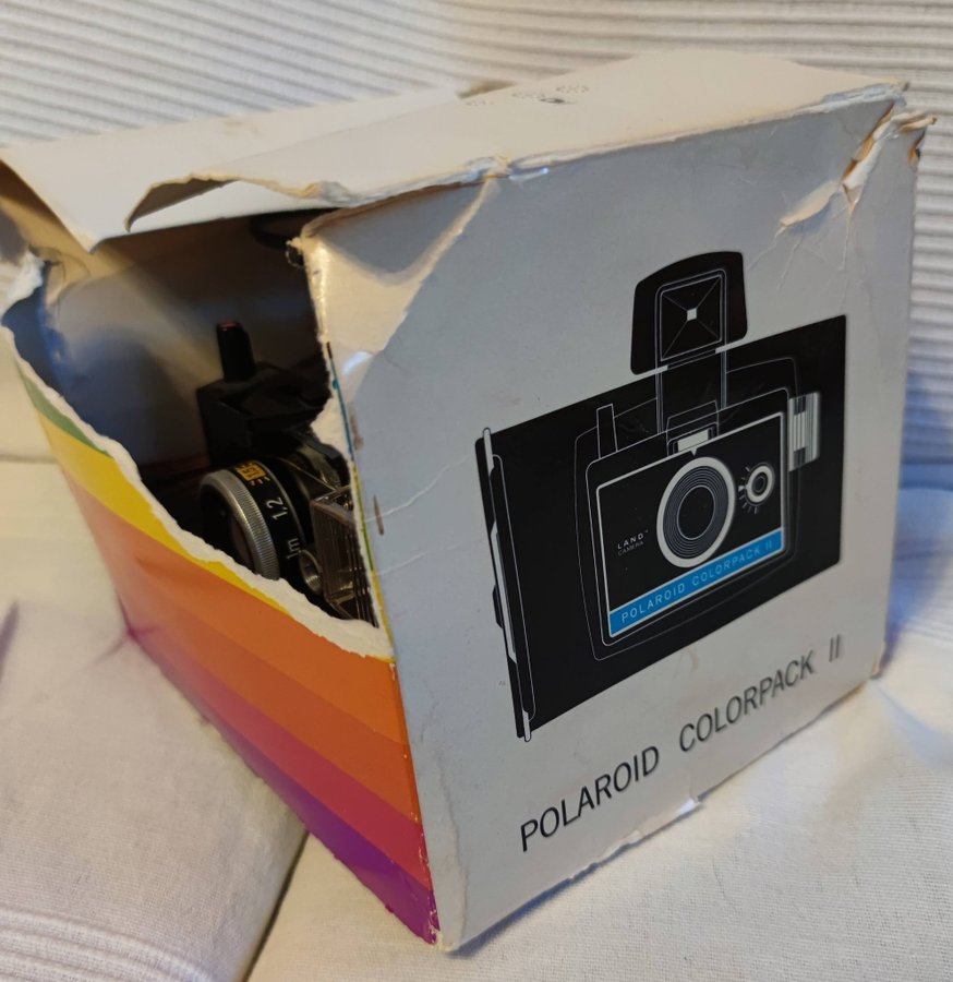 Polaroid Colorpack II - med svensk manual