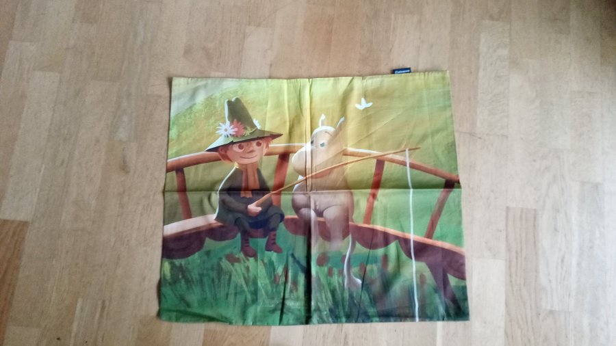 helt nytt satin mumin örngott - 50x60cm - vår