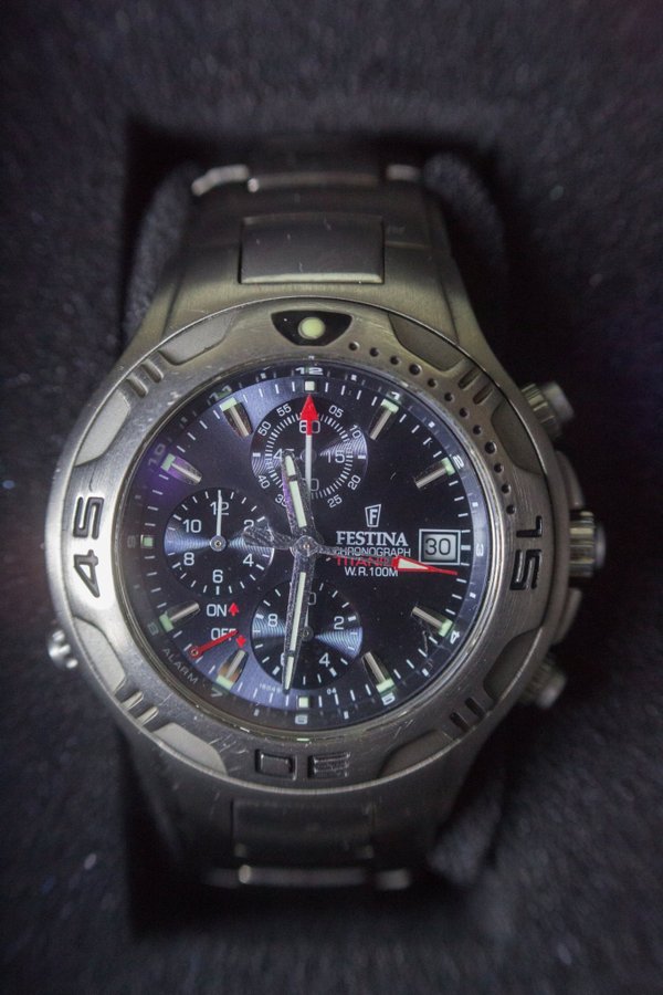 FESTINA CHRONOGRAPH TITANIUM WR 100M